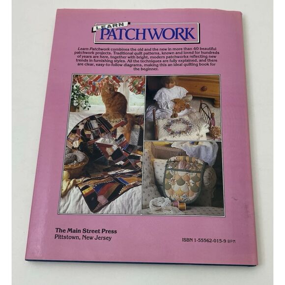 Learn Patchwork Paperback Lynette M. Symes - Picture 2 of 12